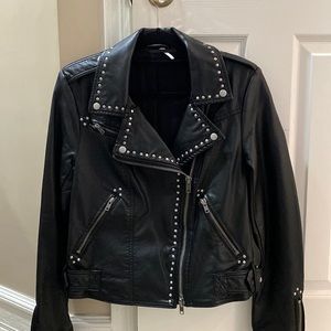Free People Faux Leather Jacket